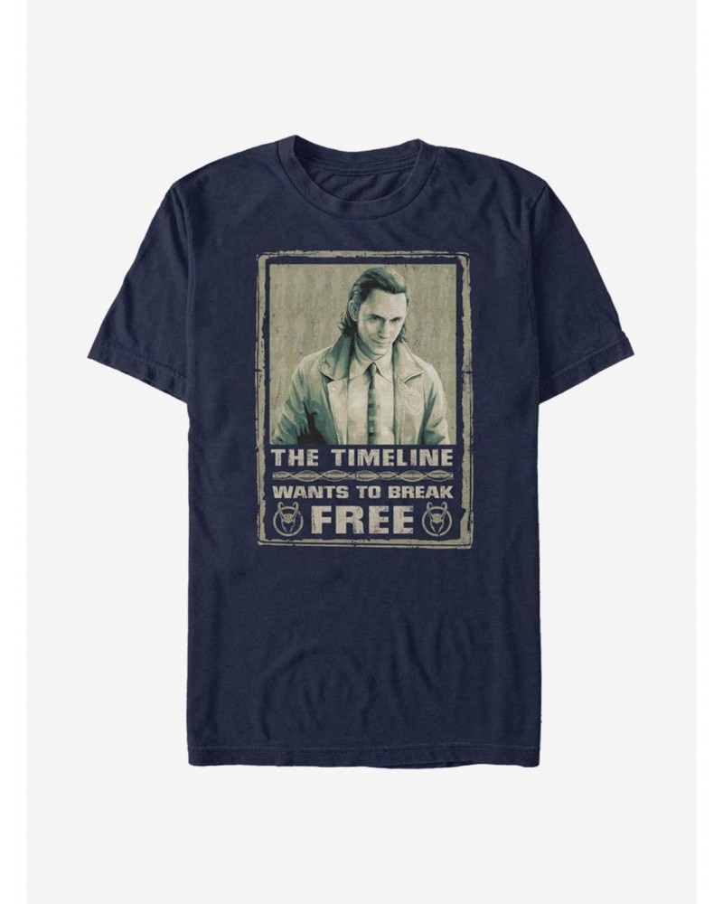 Marvel Loki Break Free T-Shirt $9.18 T-Shirts