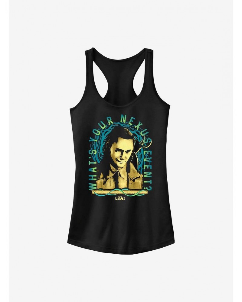 Marvel Loki What's Your Nexus Event? Frame Girls Tank $7.97 Tanks