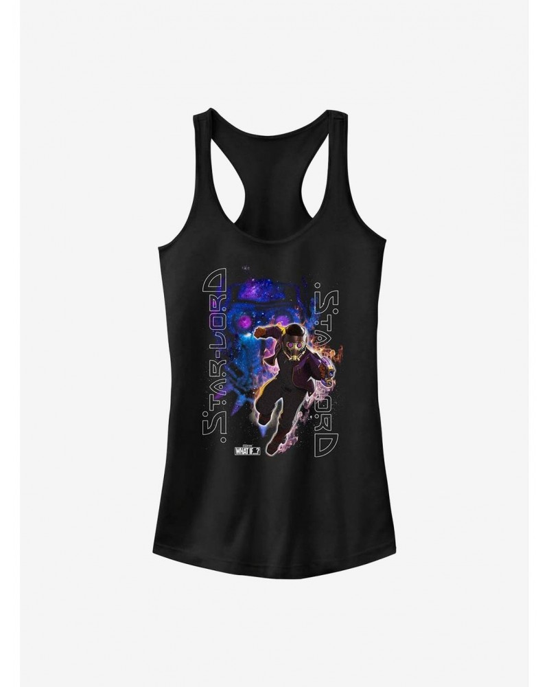 Marvel What If...? Galaxy King Star-Lord Girls Tank $7.37 Tanks