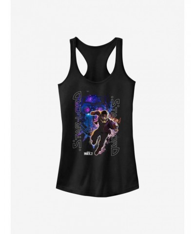 Marvel What If...? Galaxy King Star-Lord Girls Tank $7.37 Tanks