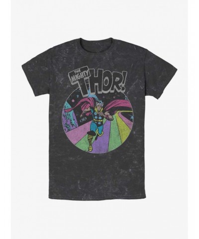 Marvel Grunge Thor Mineral Wash T-Shirt $8.70 T-Shirts