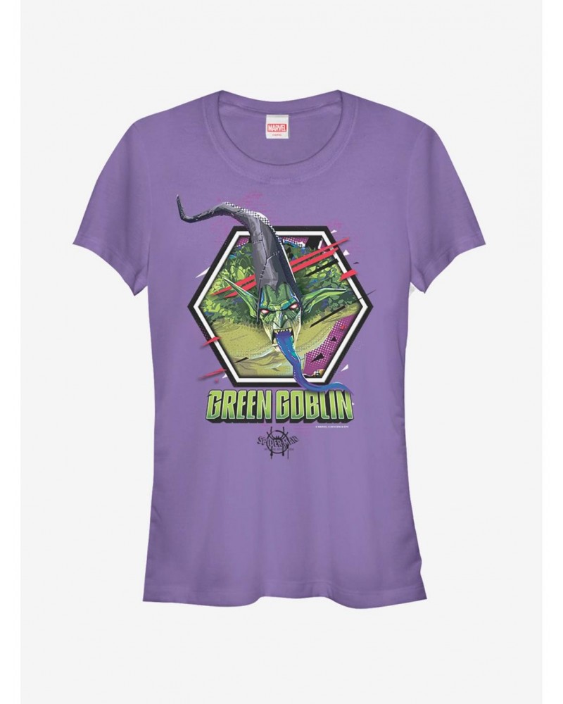 Marvel Spider-Man Spider-Verse Goblin Rage Womens T-Shirt $8.96 T-Shirts