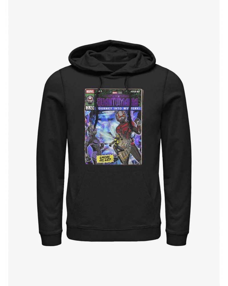 Marvel Ant-Man and the Wasp: Quantumania Journey Into Mystery Comic Cover Hoodie $17.24 Hoodies