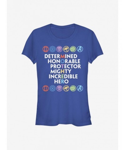 Marvel Avengers Mother Attributed Hero Girls T-Shirt $7.17 T-Shirts