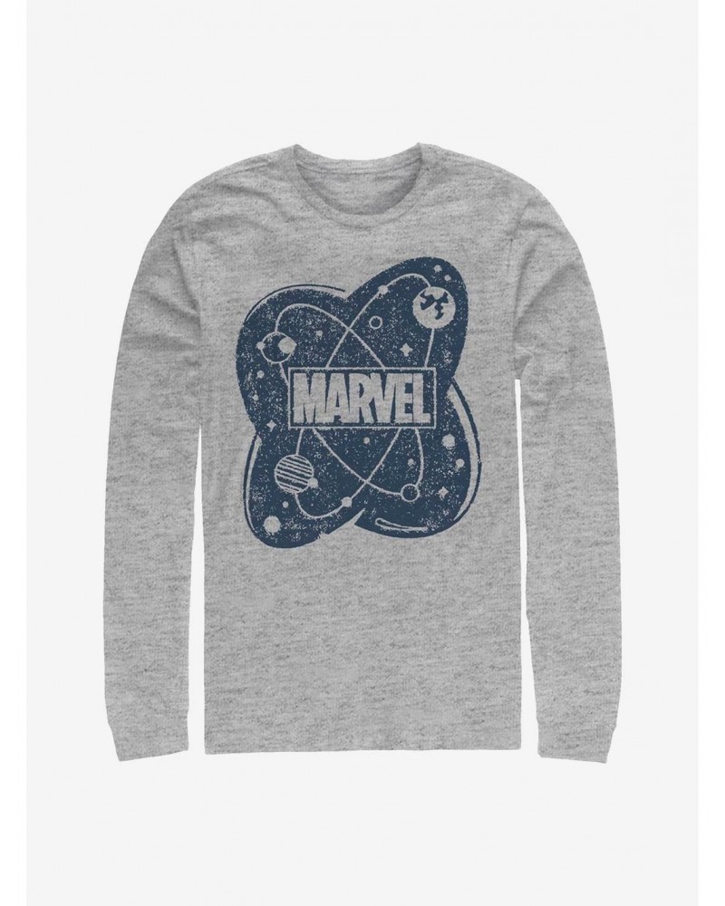 Marvel Atom Logo Long-Sleeve T-Shirt $8.16 T-Shirts