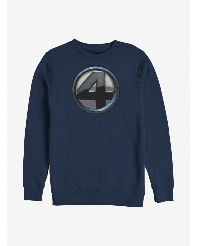 Marvel Fantastic Four Team Costume Crew Sweatshirt $9.15 Sweatshirts