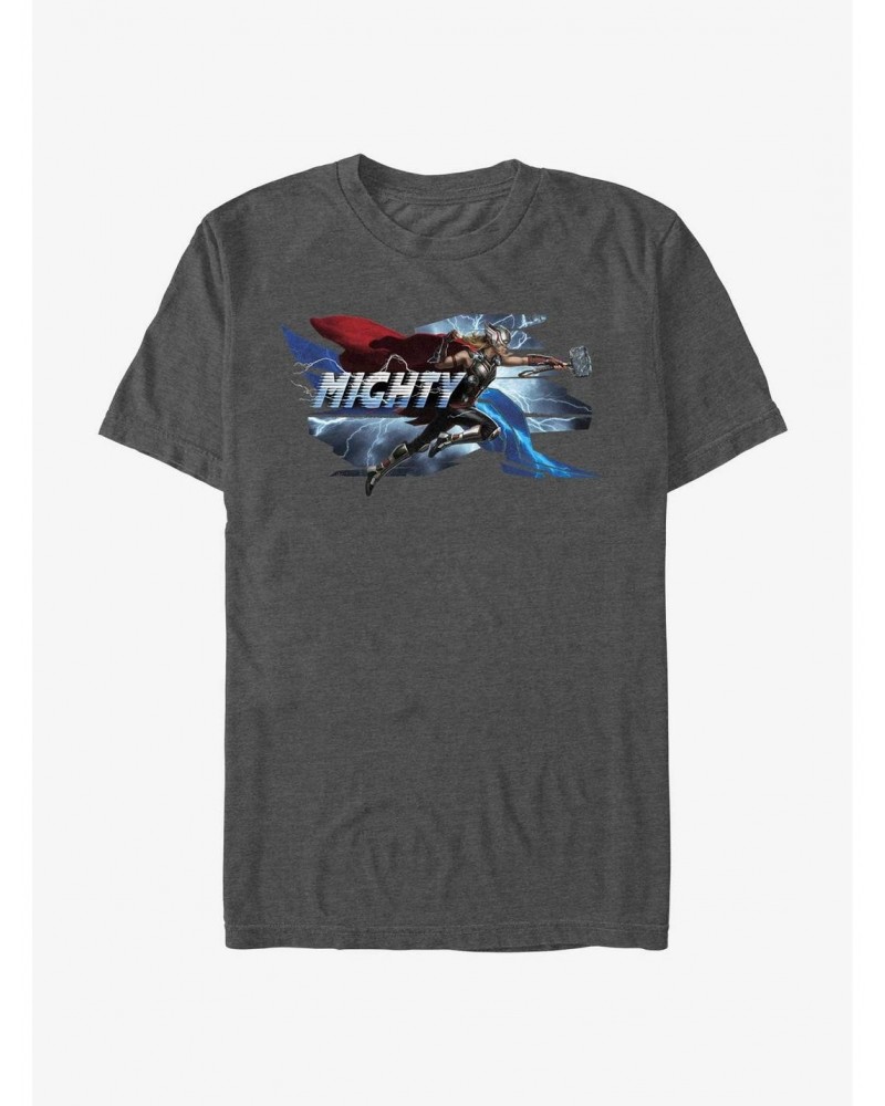 Marvel Thor Mighty Thor Charging Thor T-Shirt $8.03 T-Shirts