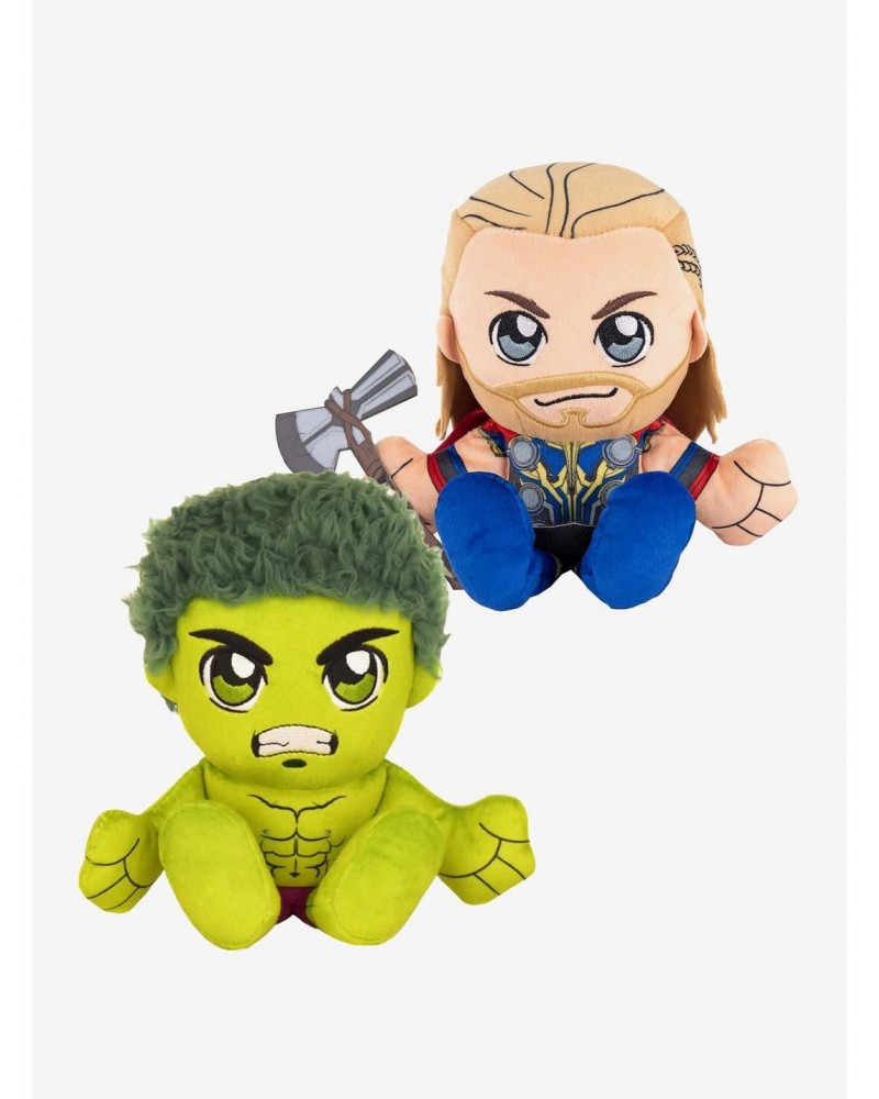 Marvel The Hulk & Thor Bleacher Creatures Plush Bundle $17.16 Plush Bundles