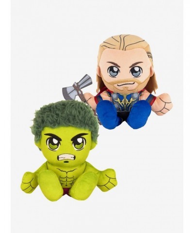 Marvel The Hulk & Thor Bleacher Creatures Plush Bundle $17.16 Plush Bundles