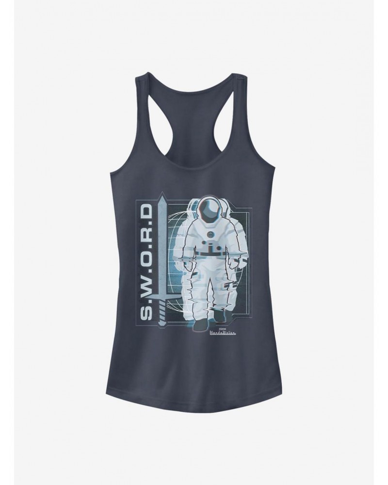 Marvel WandaVision S.W.O.R.D Glitch Girls Tank $7.77 Tanks