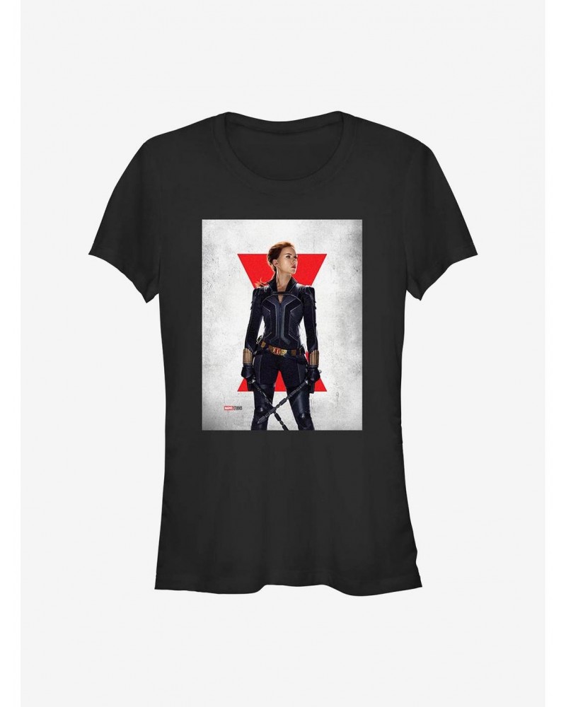 Marvel Black Widow Poster Girls T-Shirt $6.57 T-Shirts