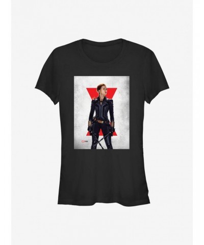 Marvel Black Widow Poster Girls T-Shirt $6.57 T-Shirts