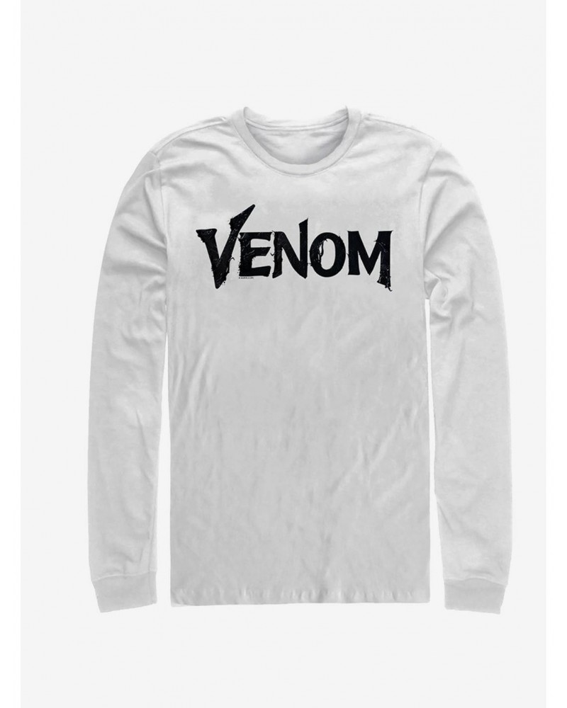 Marvel Venom Symbiote Logo Long-Sleeve T-Shirt $11.32 T-Shirts