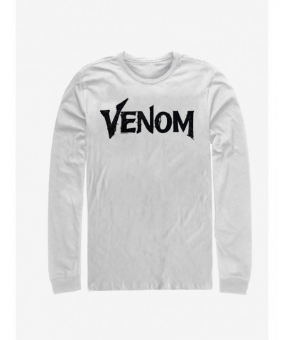 Marvel Venom Symbiote Logo Long-Sleeve T-Shirt $11.32 T-Shirts