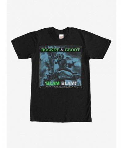 Marvel Guardians of the Galaxy Rocket and Groot Blam T-Shirt $8.80 T-Shirts