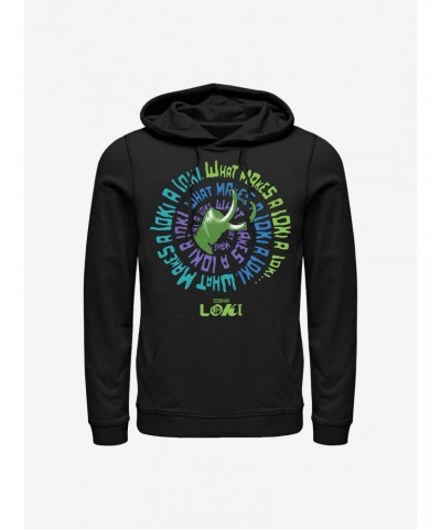 Marvel Loki What Makes A Loki Hoodie $16.52 Hoodies