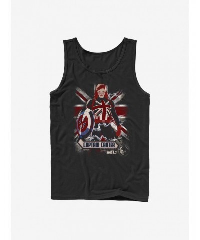 Marvel What If...? Captain Carter Flag Tank $7.17 Tanks