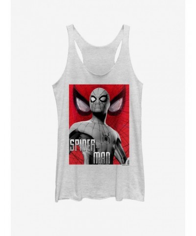 Marvel Spider-Man Far From Home Grey Spider Girls Tank $10.15 Tanks