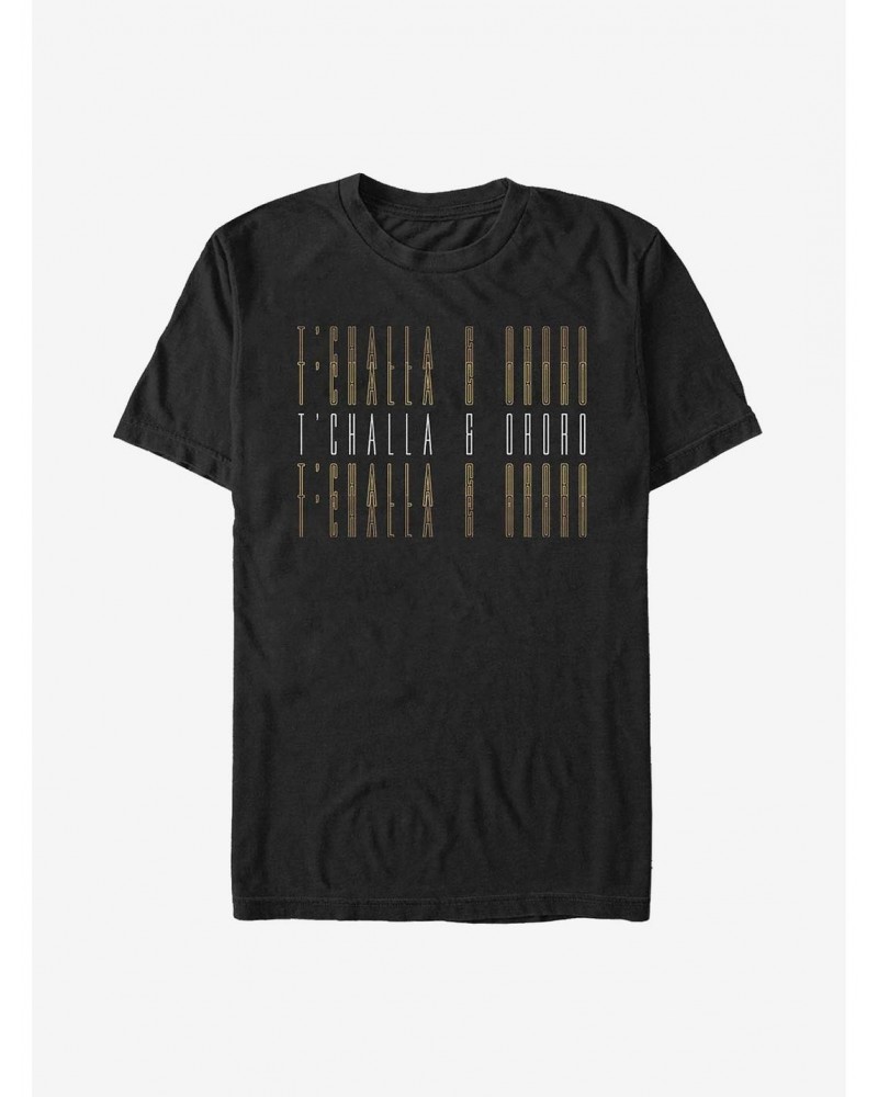 Marvel Black Panther TAO Stack T-Shirt $6.69 T-Shirts