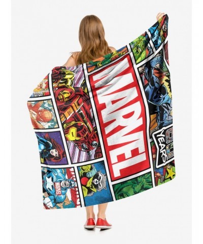 Marvel Future Fight Comic History Throw Blanket $26.36 Blankets