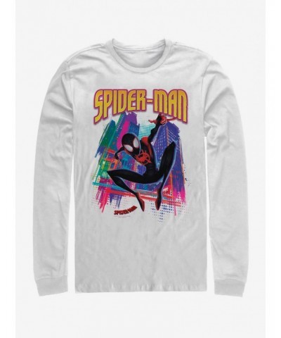 Marvel Spider-Man Tower Hero Long-Sleeve T-Shirt $7.90 T-Shirts