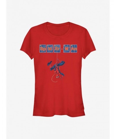 Marvel Spider-Man Spider Tiles Girls T-Shirt $7.37 T-Shirts