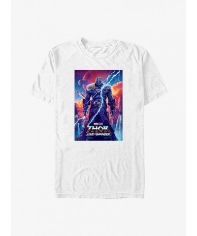 Marvel Thor: Love and Thunder Korg Movie Poster T-Shirt $6.88 T-Shirts