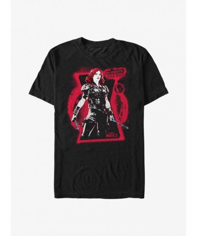 Marvel What If?? Black Widow Post Apocalypse Ready T-Shirt $9.37 T-Shirts