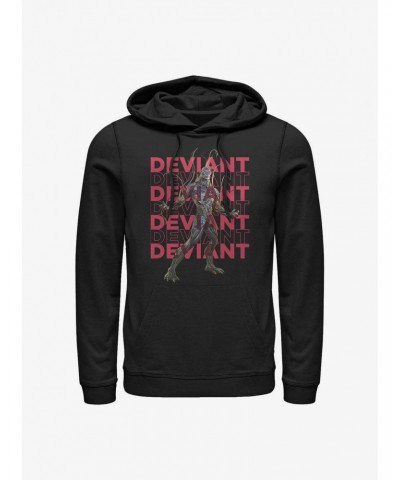 Marvel Eternals Deviant Kro Repeating Hoodie $17.96 Hoodies