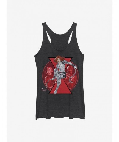 Marvel Black Widow Widow Team Girls Tank $8.70 Tanks