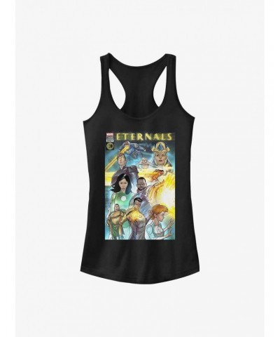 Marvel Eternals Group Comic Cover Girls Tank $5.98 Tanks