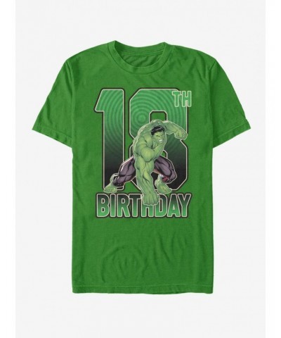 Marvel Hulk Hulk 16th Birthday T-Shirt $6.88 T-Shirts