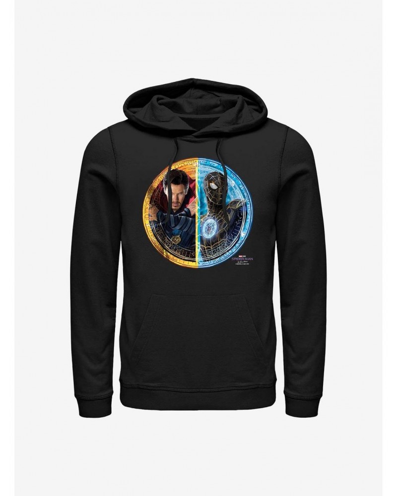 Marvel Spider-Man: No Way Home Spidey Doctor Strange Circle Hoodie $10.78 Hoodies