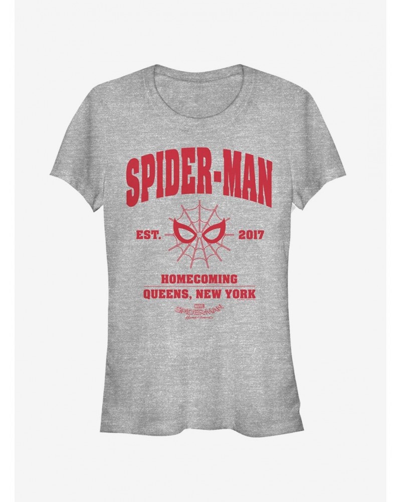 Marvel Spider-Man Homecoming Est. 2017 Girls T-Shirt $5.98 T-Shirts