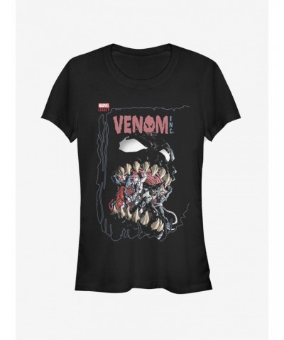 Marvel VenomFace Womens T-Shirt $9.16 T-Shirts