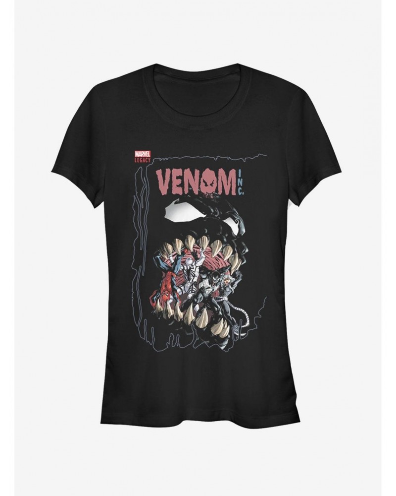 Marvel VenomFace Womens T-Shirt $9.16 T-Shirts