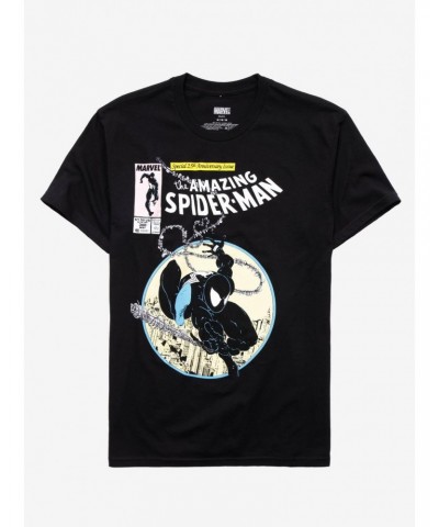 Marvel The Amazing Spider-Man Comic Book Cover T-Shirt $6.78 T-Shirts