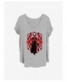 Marvel WandaVision Scarlet Witch Girls T-Shirt Plus Size $9.71 T-Shirts