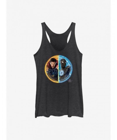 Marvel Spider-Man: No Way Home Spidey Doctor Strange Circle Girls Tank $7.87 Tanks