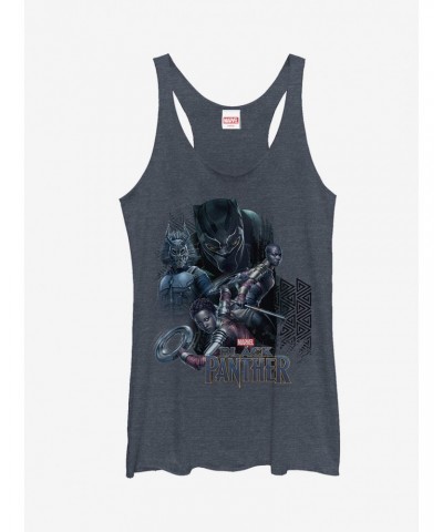 Marvel Black Panther 2018 Character View Girls Tanks $6.84 Tanks