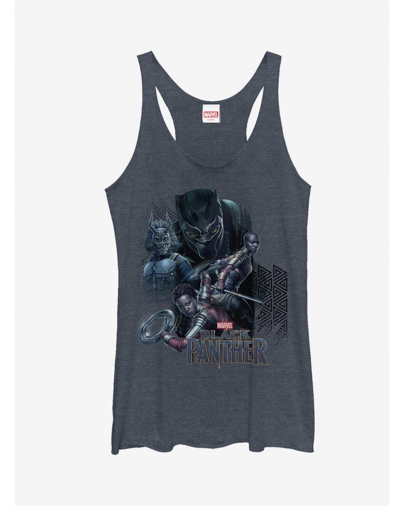 Marvel Black Panther 2018 Character View Girls Tanks $6.84 Tanks