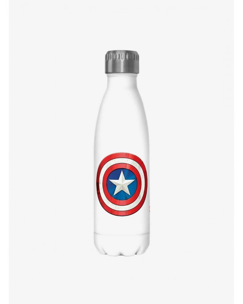 Marvel Captain America Shield Stainless Steel Water Bottle $7.17 Water Bottles