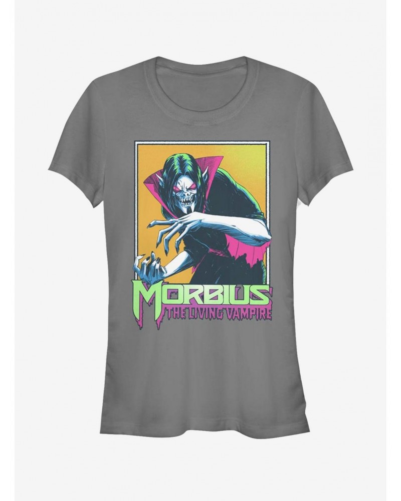 Marvel Morbius Framed Morbius Girls T-Shirt $8.57 T-Shirts