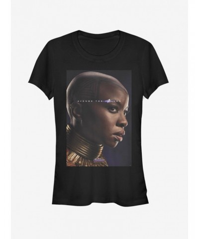 Marvel Avengers: Endgame Okoye Avenge Girls T-Shirt $5.98 T-Shirts