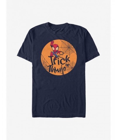 Marvel Spider-Man Trick Or Thwip T-Shirt $8.22 T-Shirts