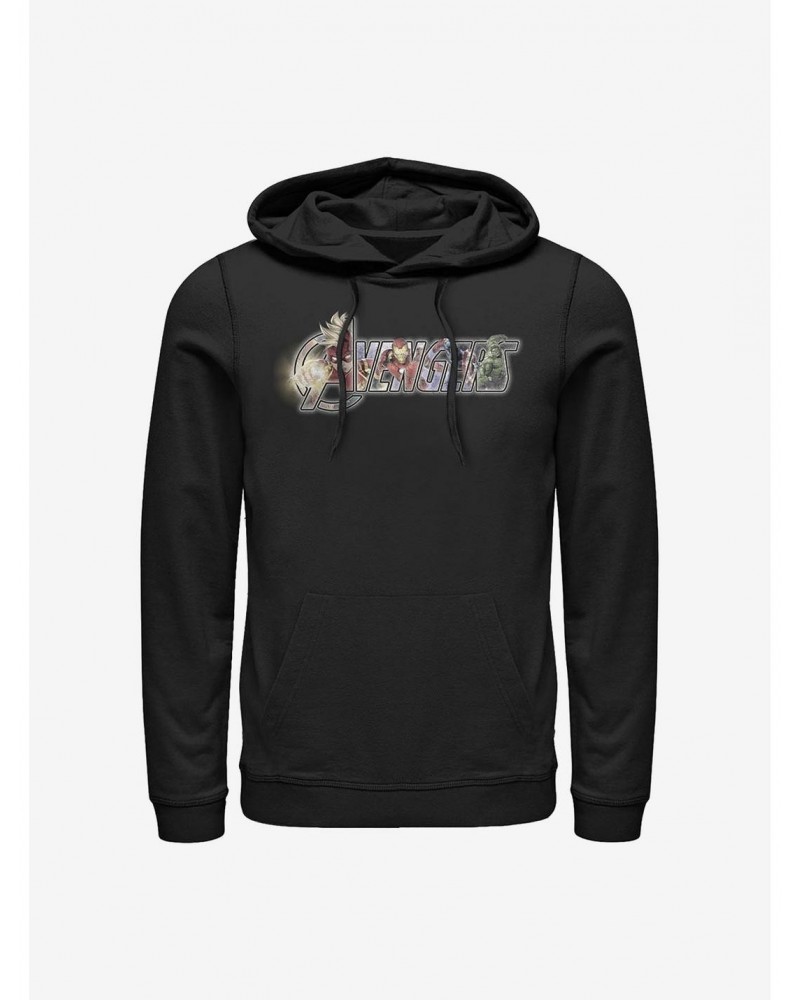 Marvel Avengers Hero Fill Logo Hoodie $14.73 Hoodies