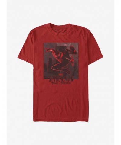 Marvel Spider-Man Shattered Morales T-Shirt $7.27 T-Shirts