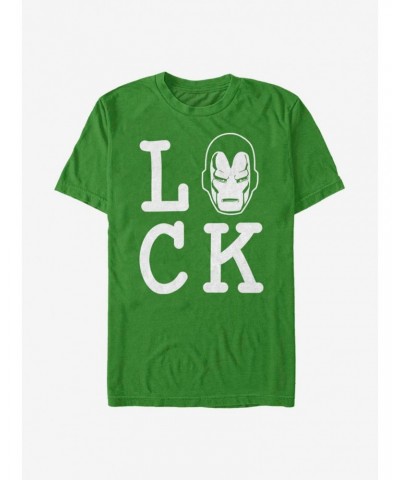 Marvel Iron Man Iron Luck T-Shirt $7.27 T-Shirts