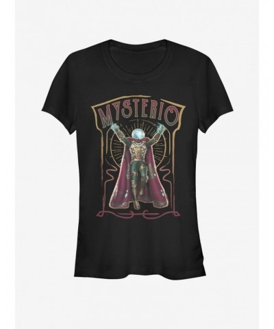 Marvel Spider-Man Far From Home Mysterio Vintage Girls T-Shirt $6.18 T-Shirts