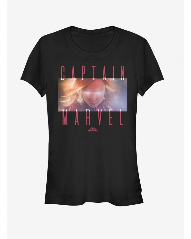 Marvel Captain Marvel That Glow Girls T-Shirt $5.98 T-Shirts